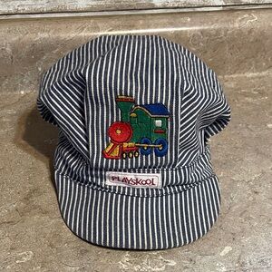 PlaySkool Vintage Kids Striped Train Conductor Hat